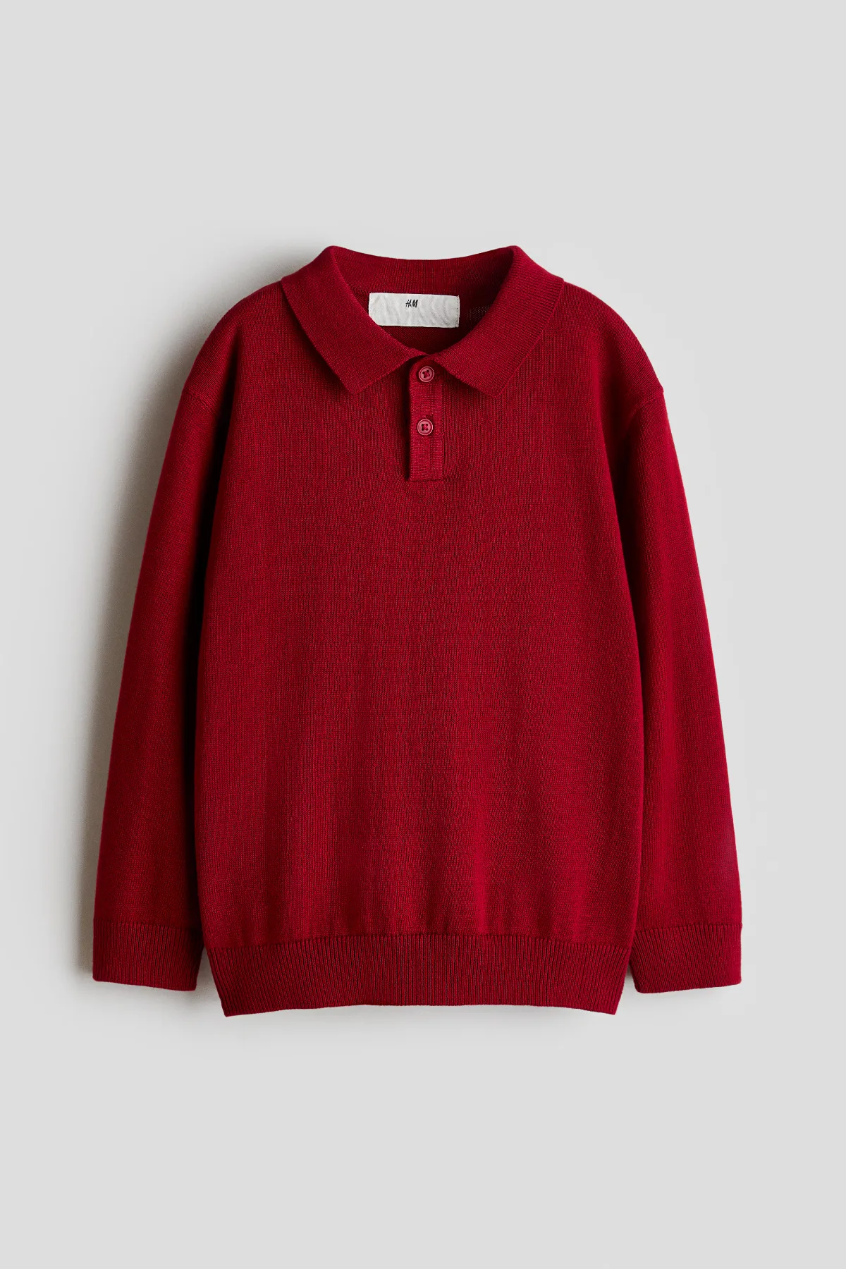 Cotton Polo Sweater by H&M