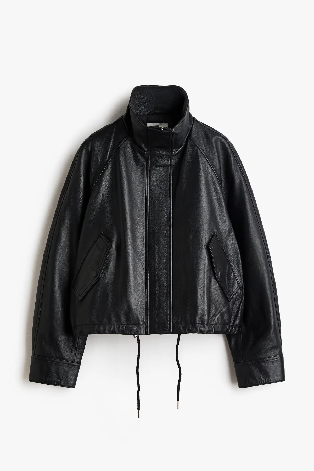 Oversized Leather Jacket