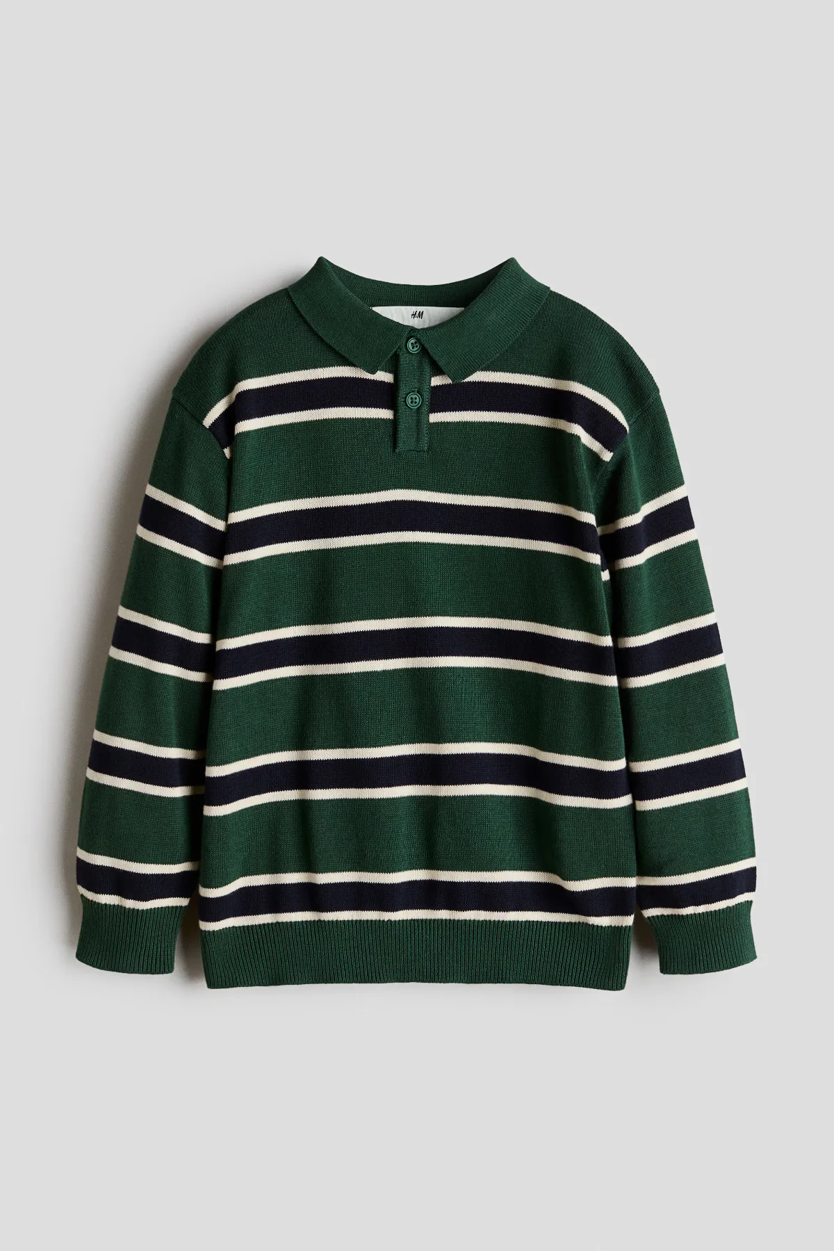 Cotton Polo Sweater by H&M