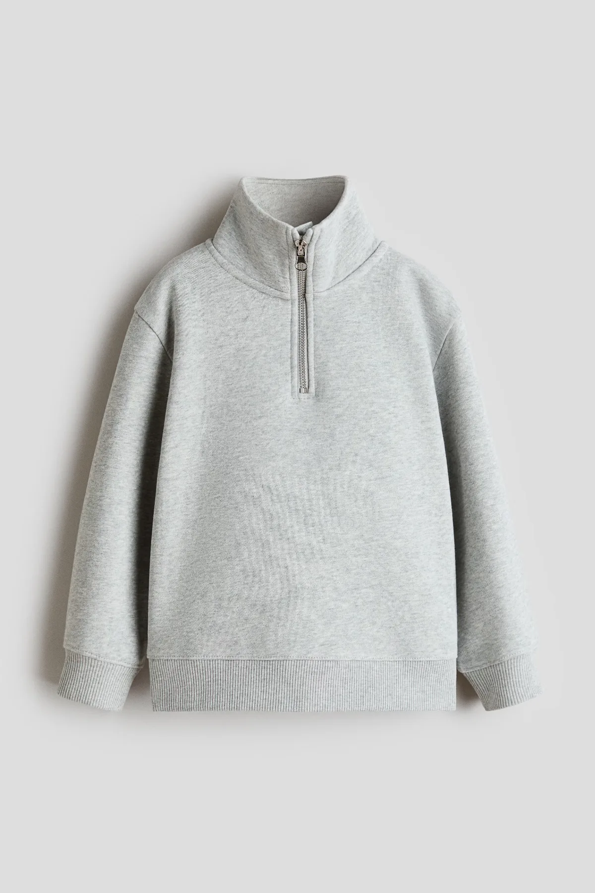 Cotton Half-Zip Sweatshirt by H&M
