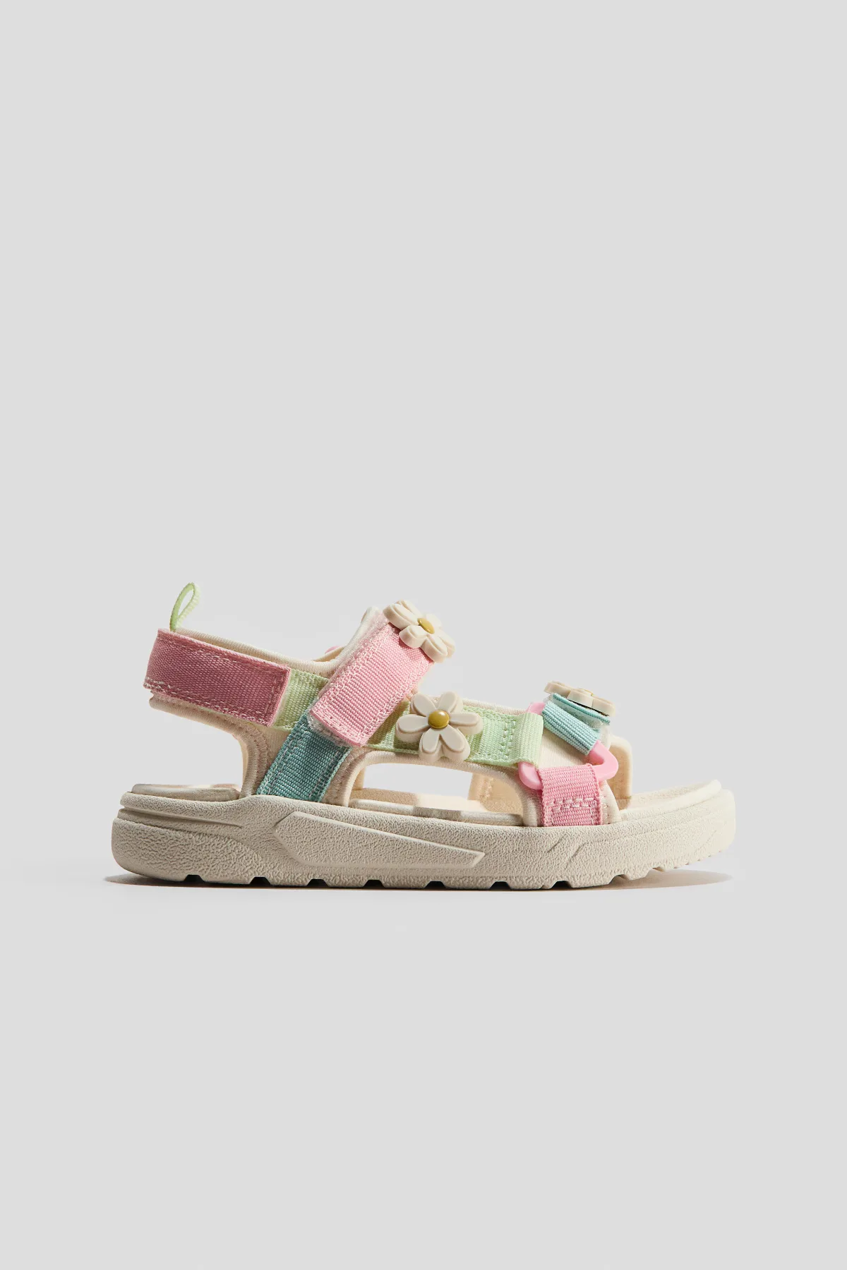 Charm-Detail Scuba Sandals by H&M