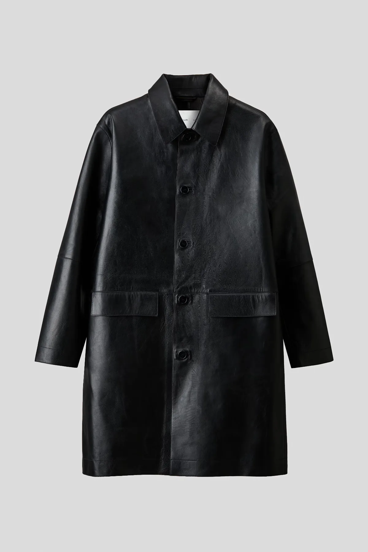 Long Leather Coat