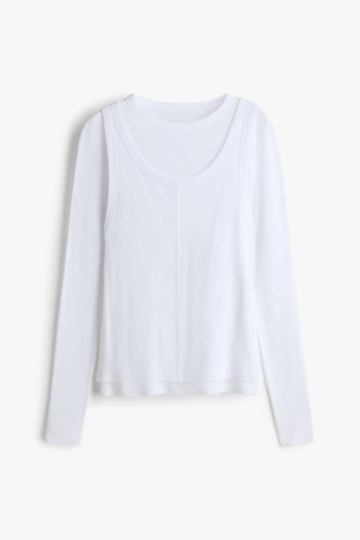 Layered Cotton Top