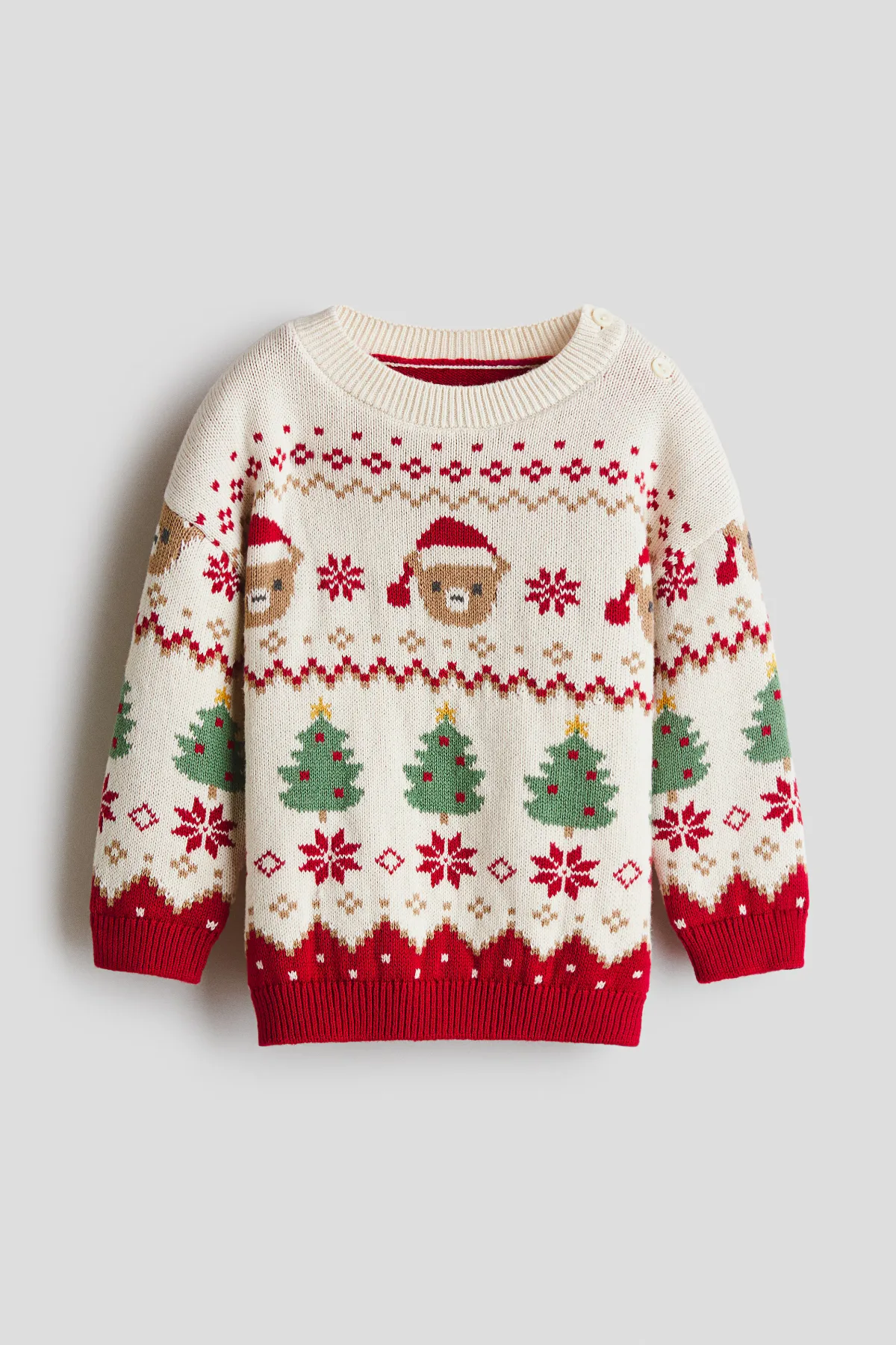 Jacquard-Knit Sweater by H&M