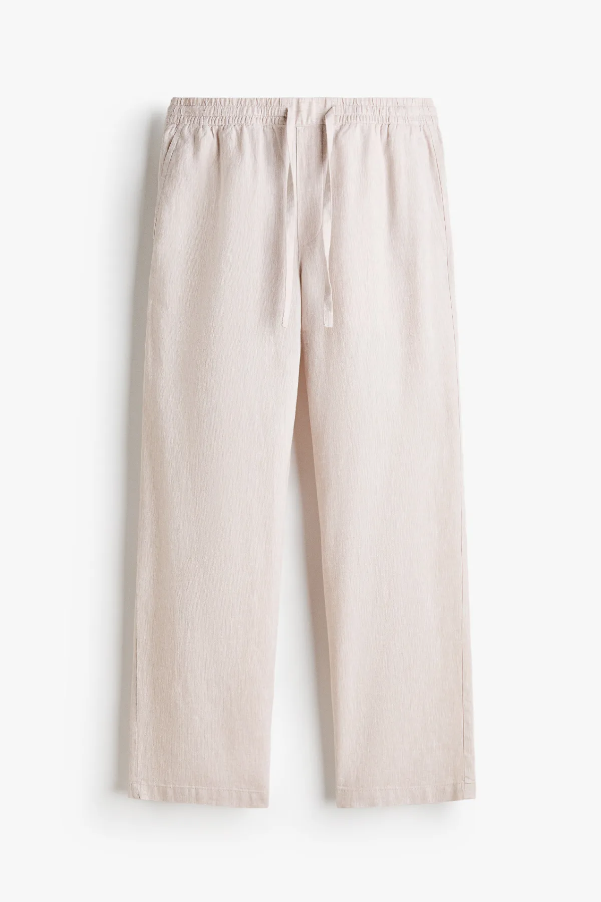 Relaxed-Fit Linen-Blend Pants by H&M