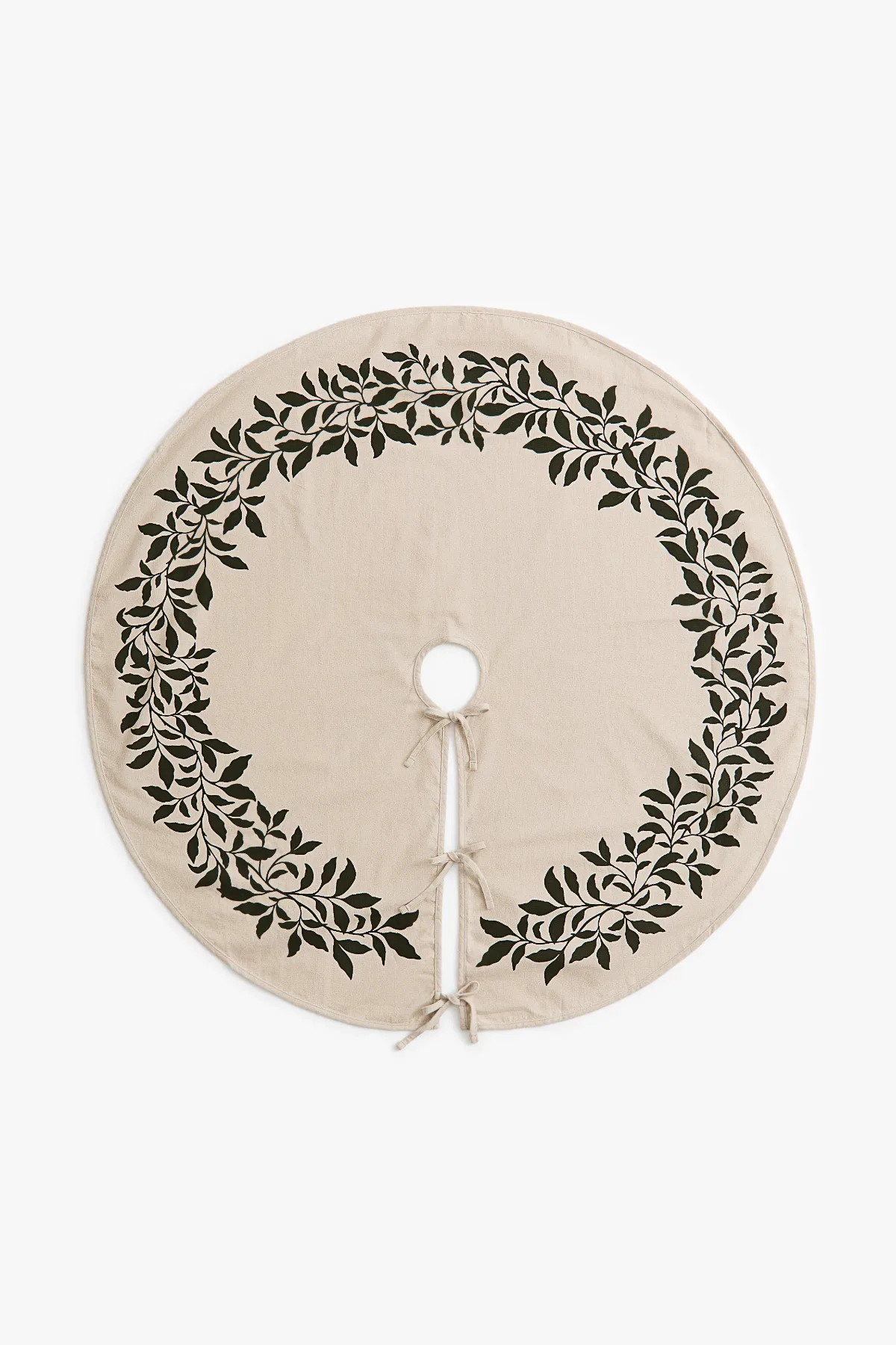 Linen-Blend Christmas Tree Skirt by H&M