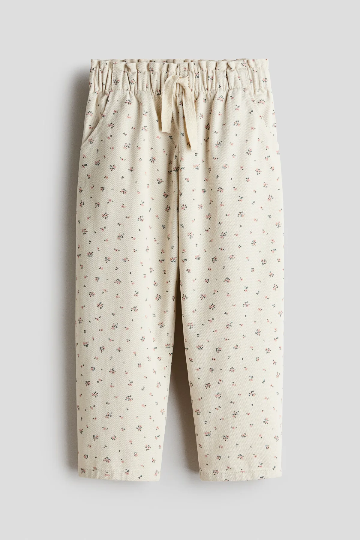 Patterned Twill Joggers by H&M