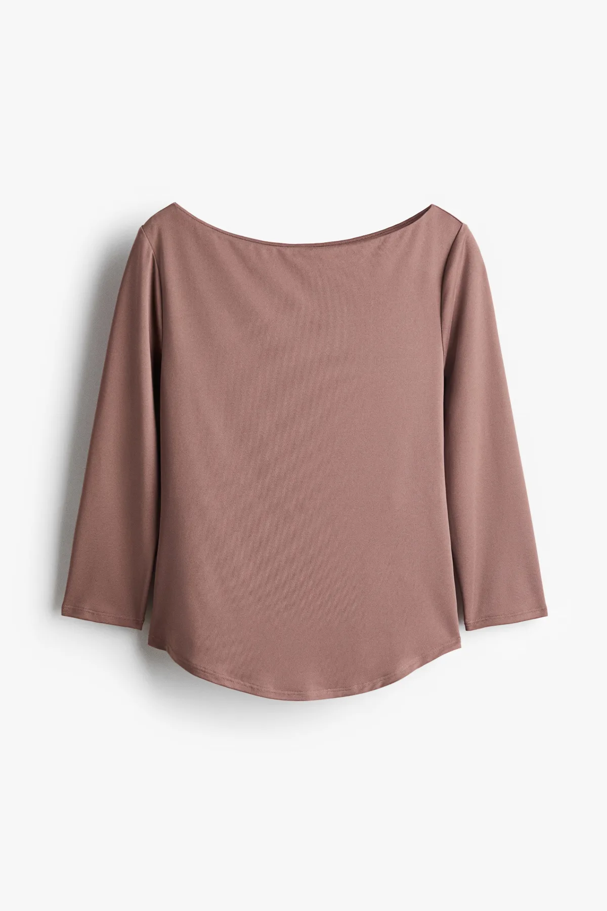 Boat-Neck Jersey Top by H&M