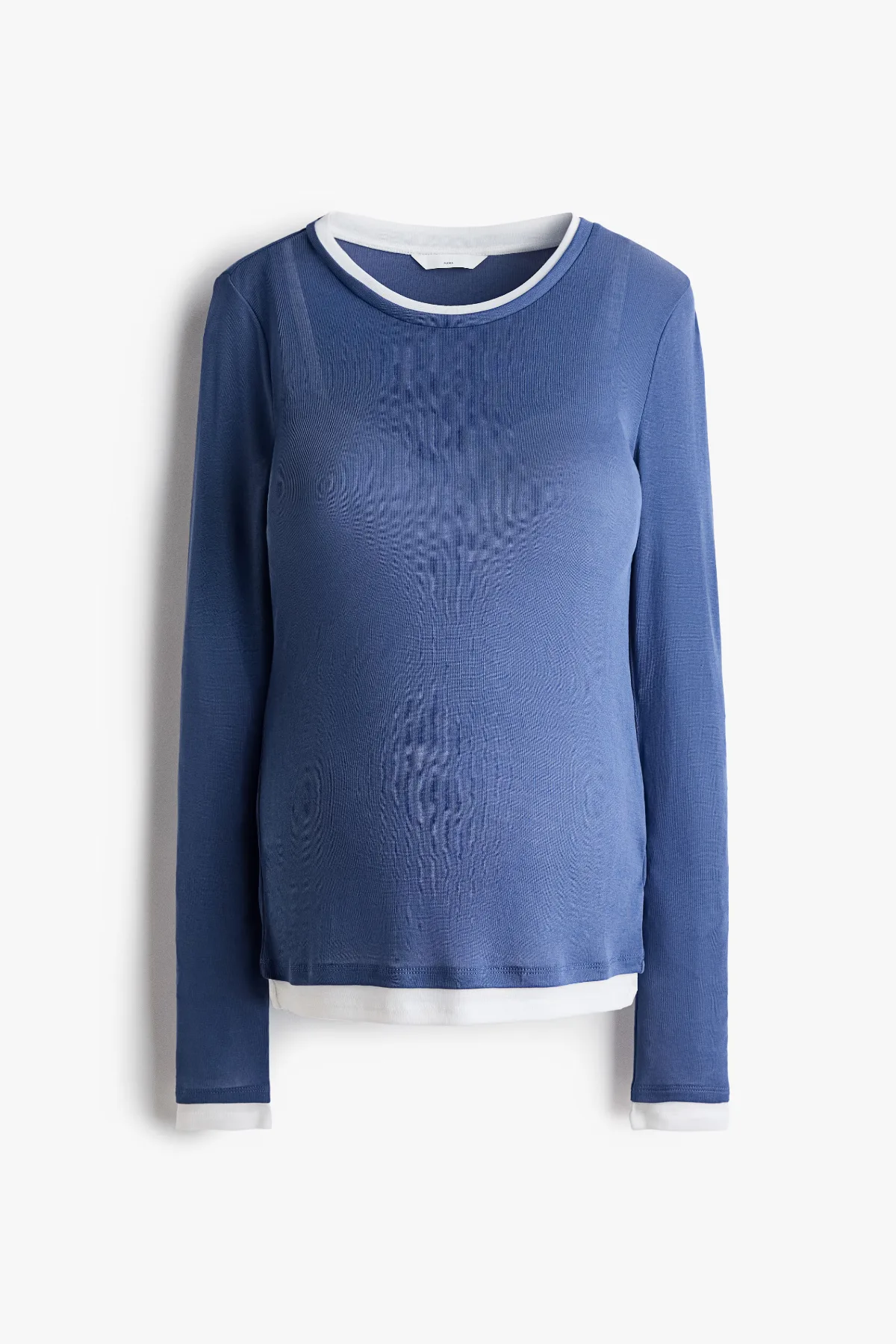MAMA Layered-Look Jersey Top by H&M