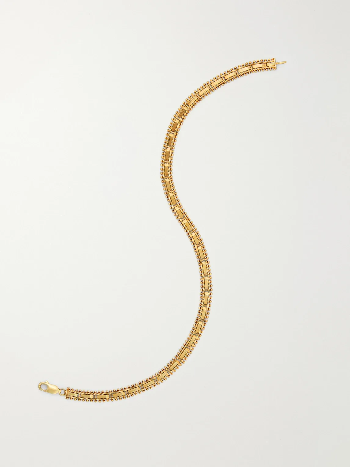 Vintage 1980s 14-Karat Gold Bracelet by Foundwell