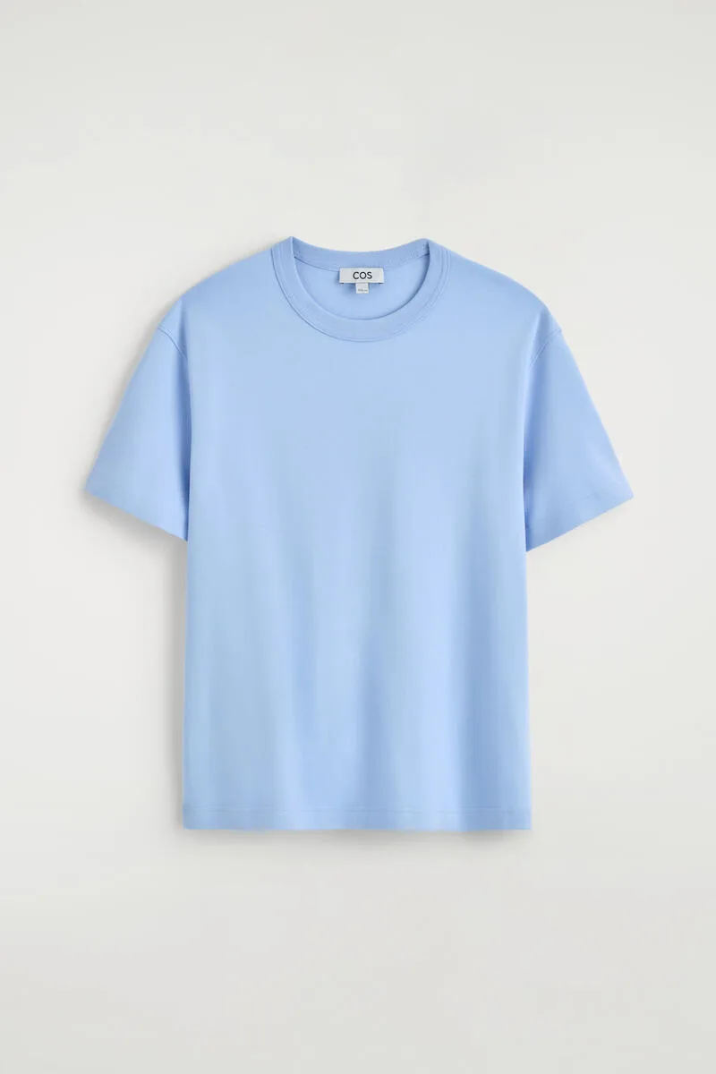 Interlock Cotton Crew-Neck T-Shirt