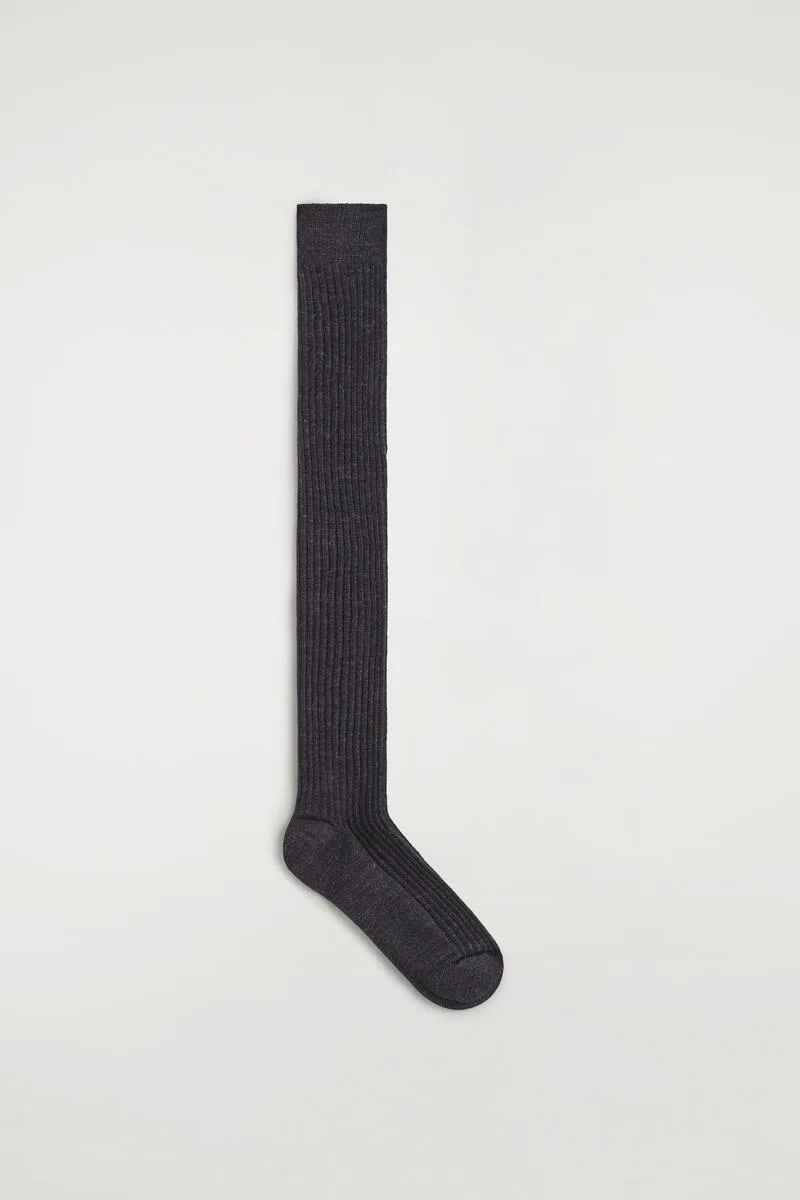 Long Wool Boot Socks by COS