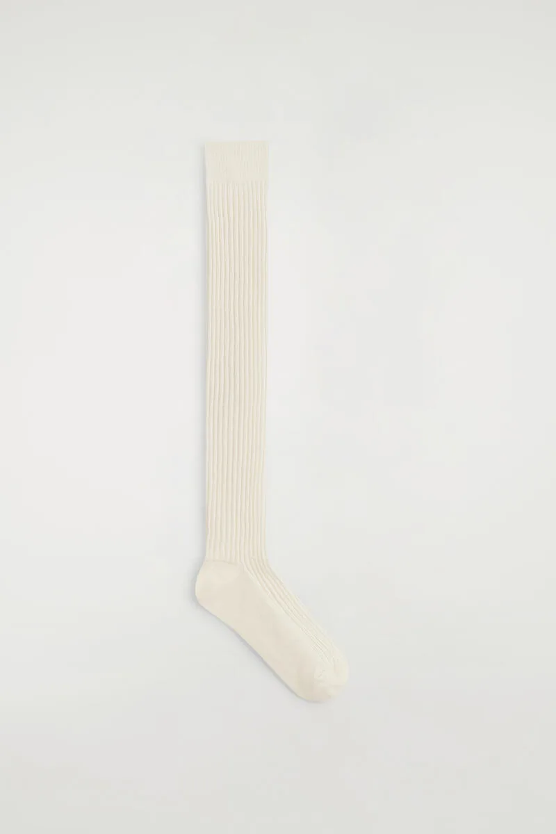 Long Wool Boot Socks by COS