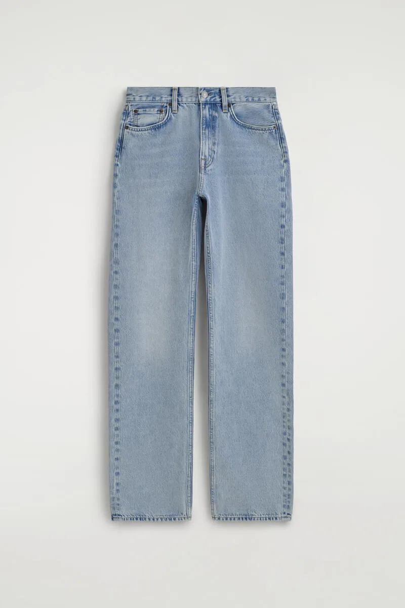 Chord Straight-Leg Jeans