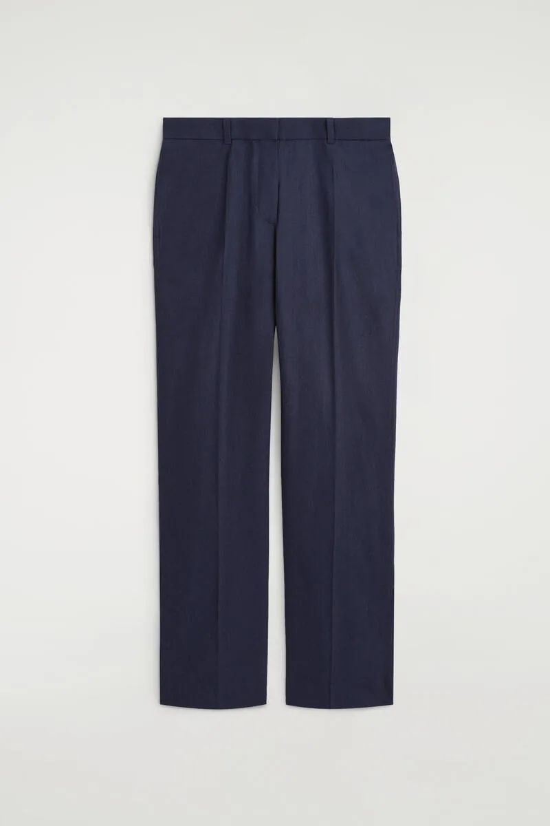 Wool-Blend Flared Pants by COS