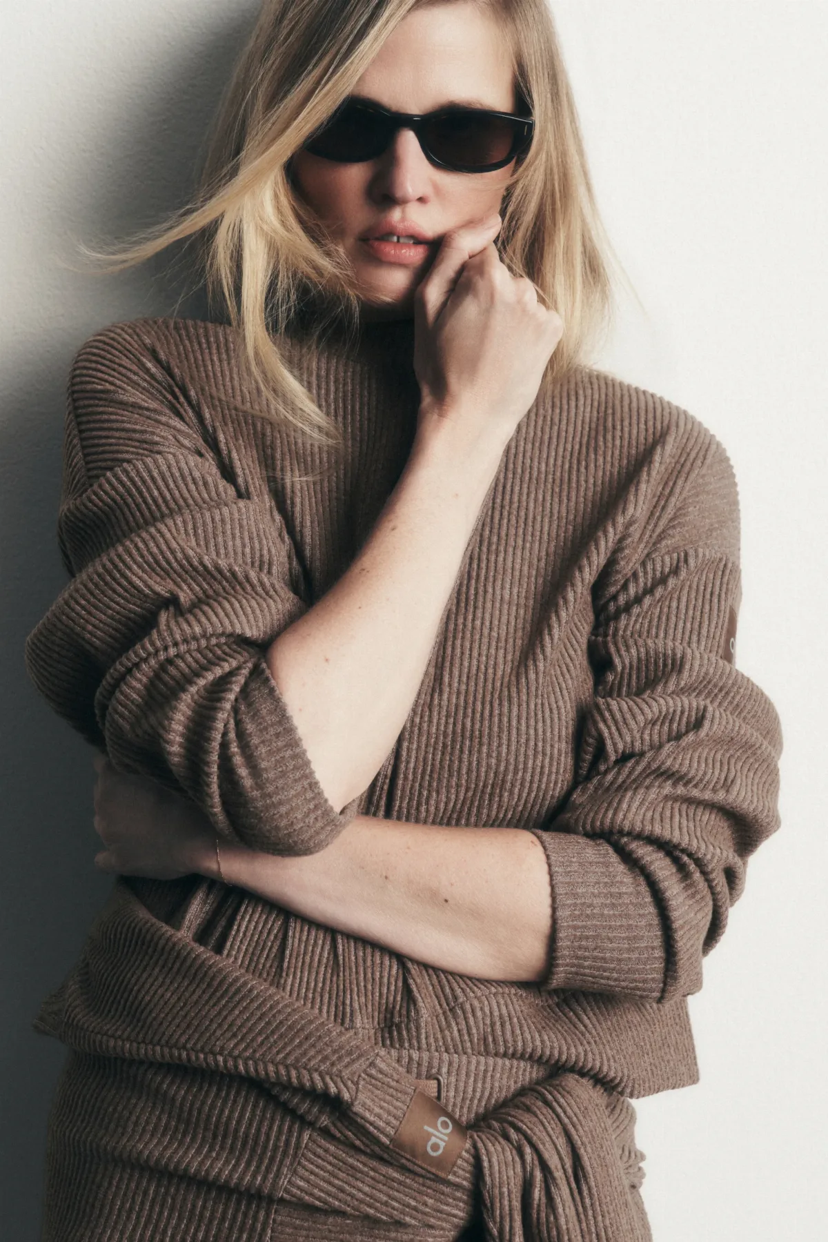 Muse Crewneck Neck Pullover Top by Alo