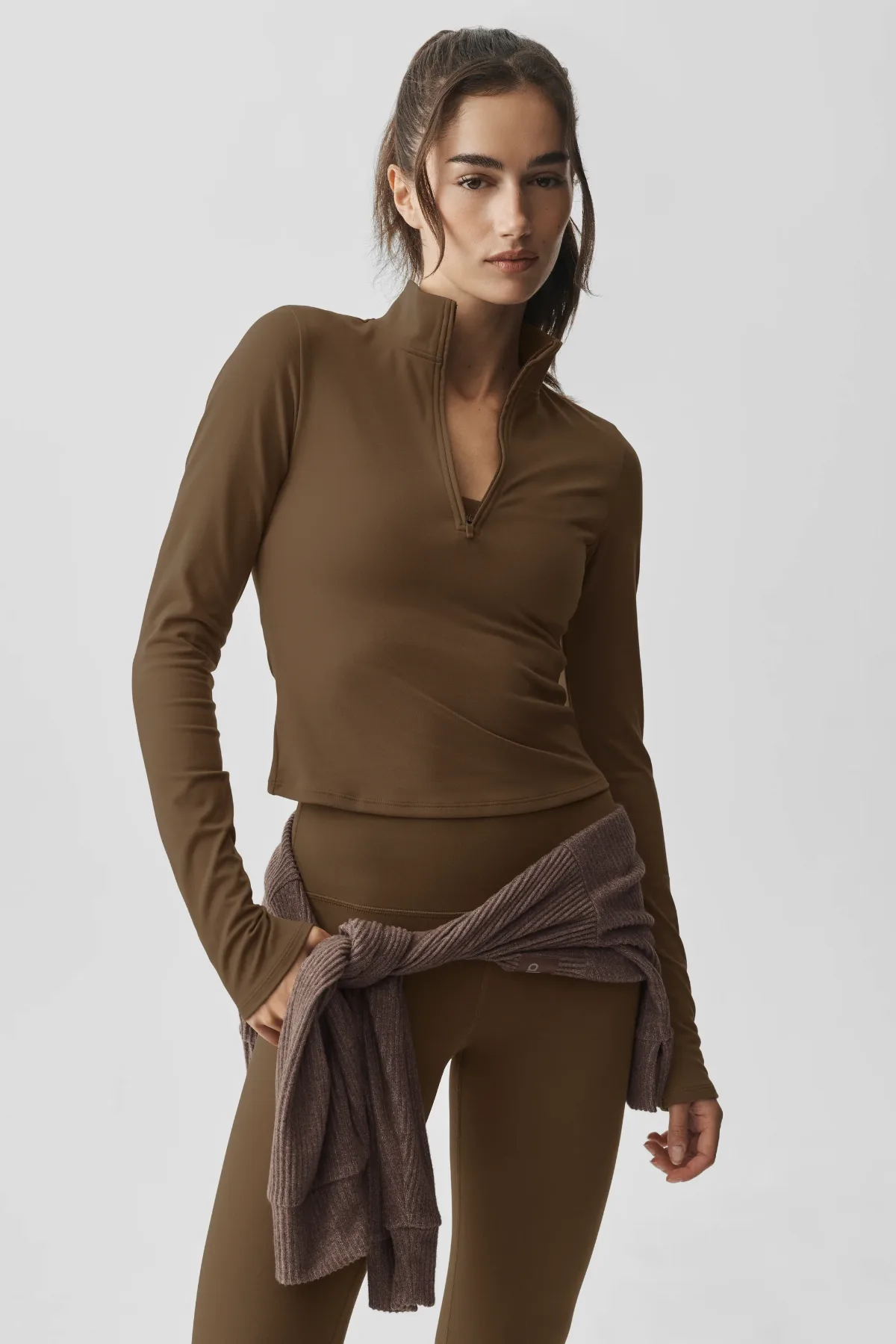 Softsculpt Precision 1/4 Zip Long Sleeve Top