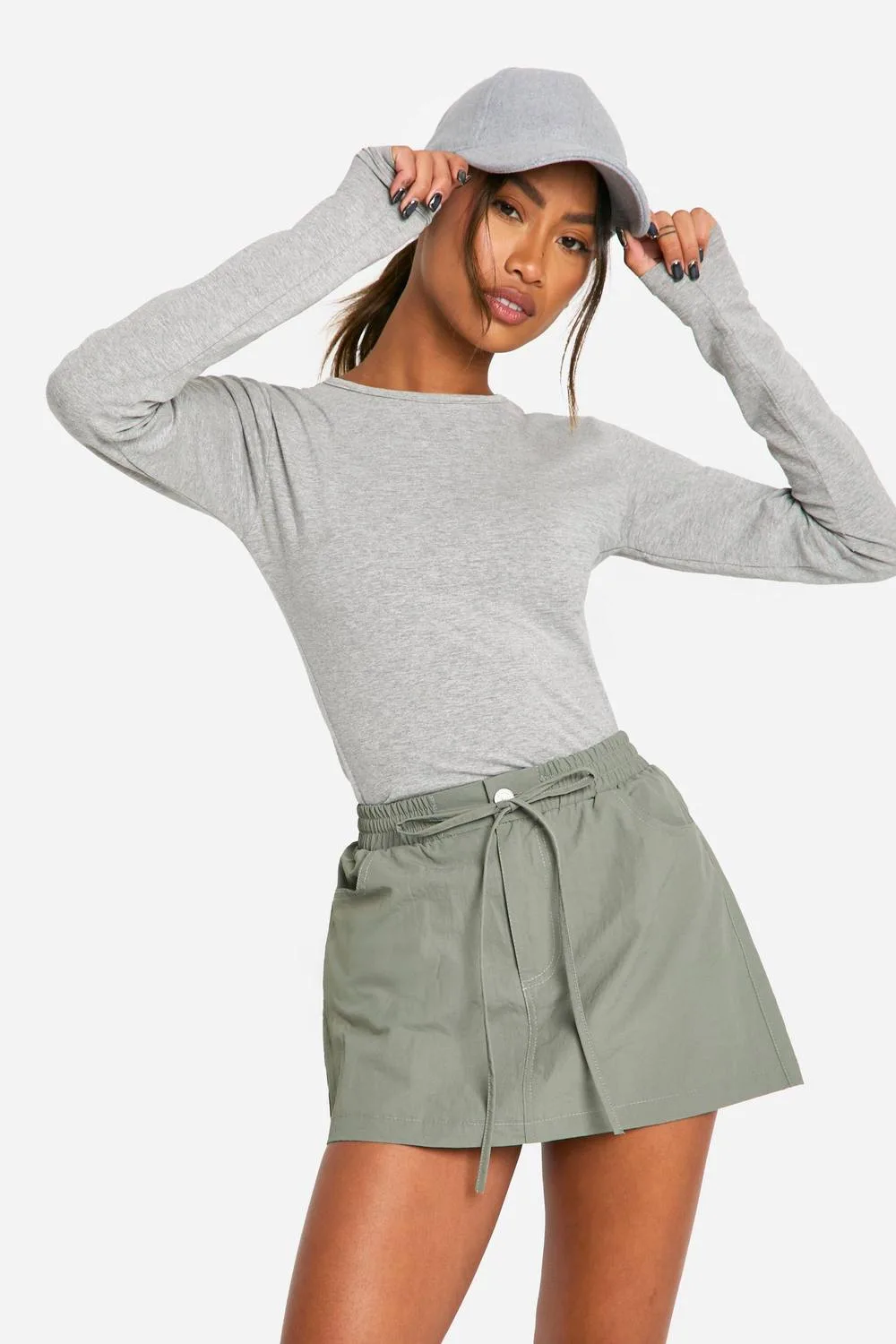 Micro Mini Skirt by boohoo