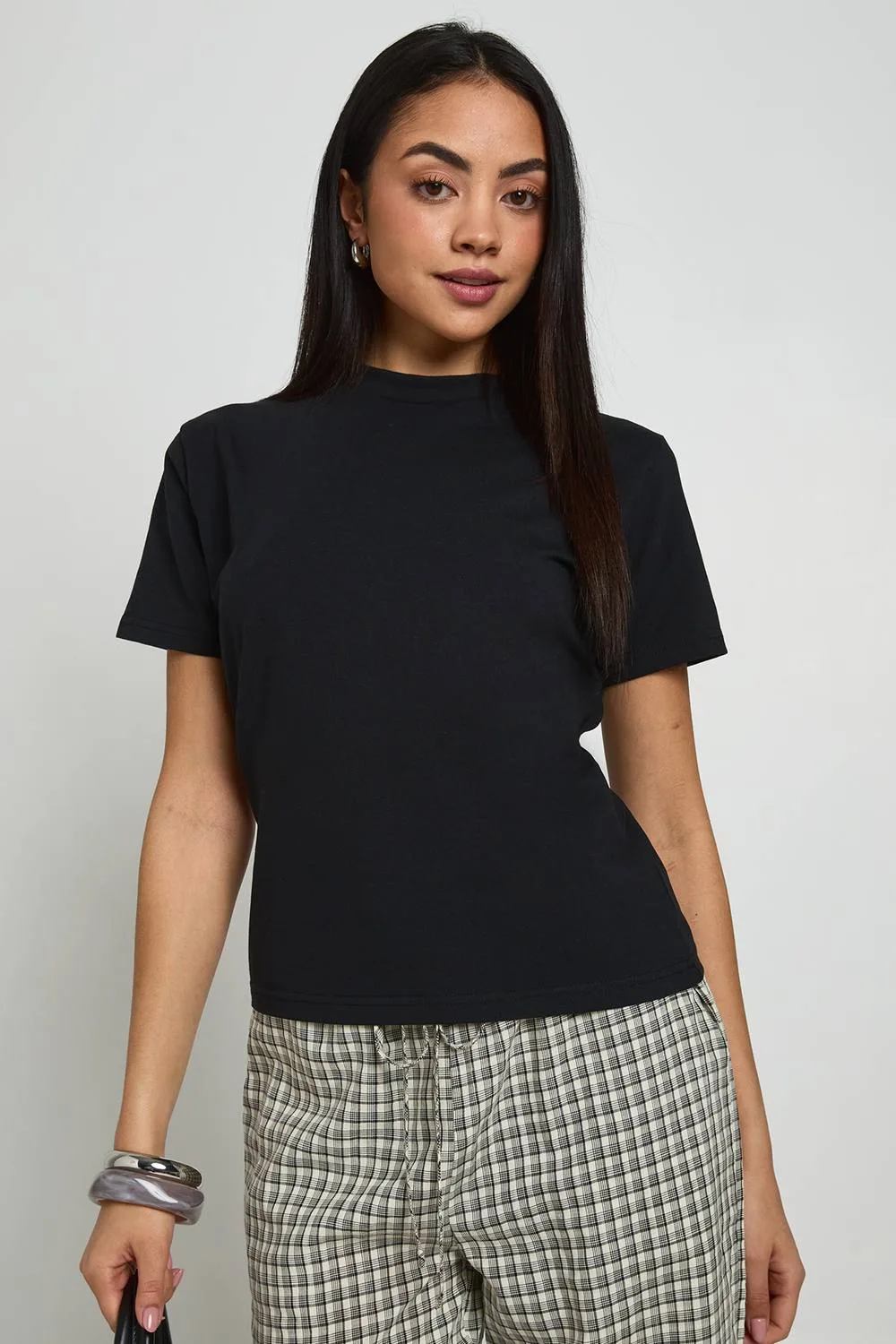 Cinched Waist Boxy T-Shirt