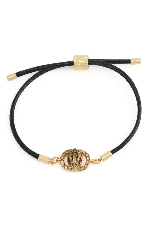 Chelsea Eagle Adjustable Cord Bracelet by Kurt Geiger London