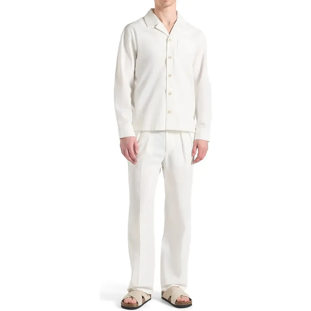 Constant Linen Overshirt by Manière De Voir