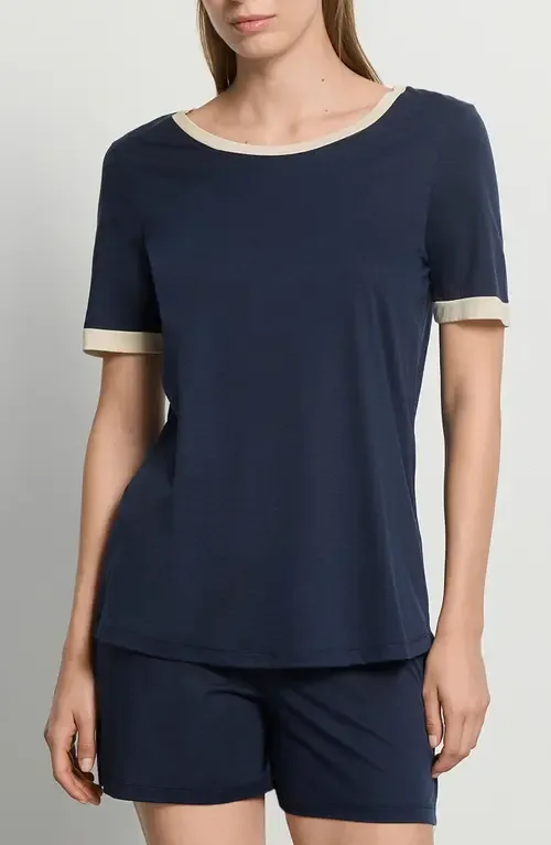 Laura Short Sleeve Cotton & Modal Pajamas by HANRO