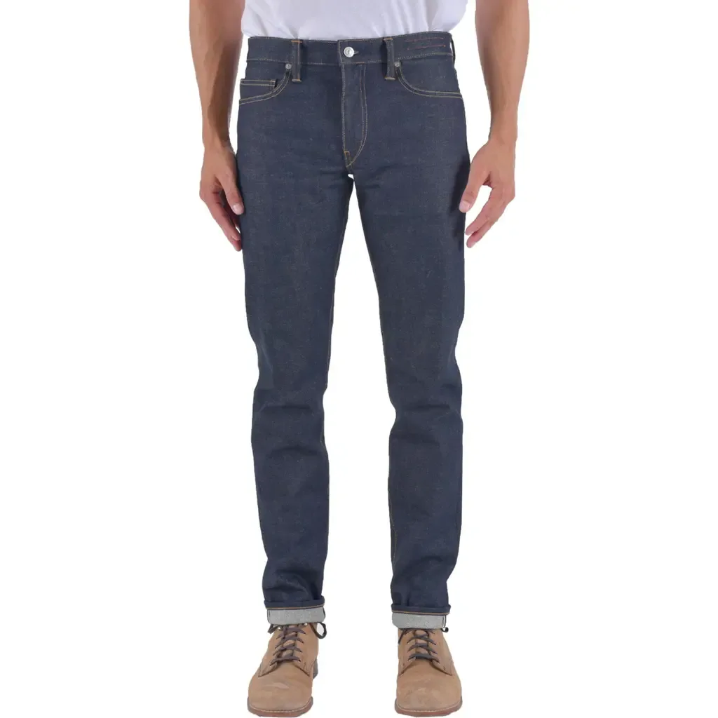 The Pen Slim Mammoth 17.5-Ounce Selvedge Jeans by HIROSHI KATO