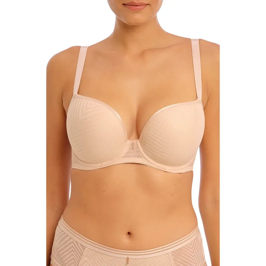 Tailored Plunge Underwire T-Shirt Bra by Freya