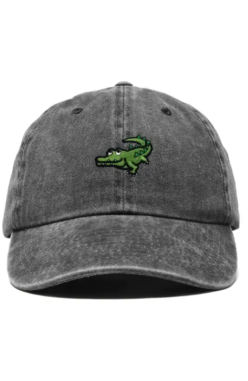 Alligator Embroidered Wildlife Cap by Dalix