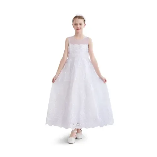 Auresta Lace Sleeveless Dress by Tulleen