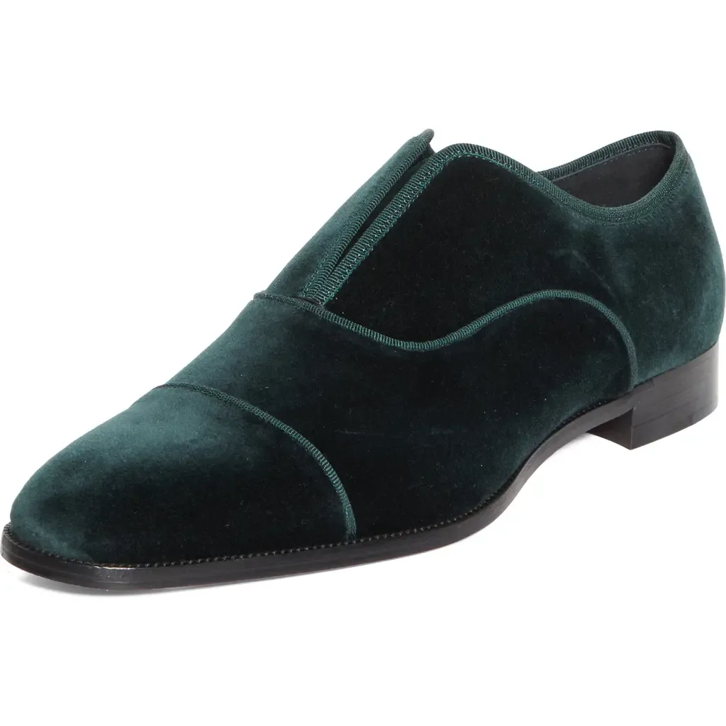 Alpha Male II Cap Toe Slip-On by Christian Louboutin