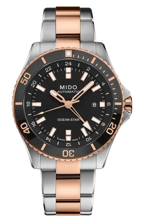 Ocean Star GMT Automatic Bracelet Watch, 44mm by MIDO