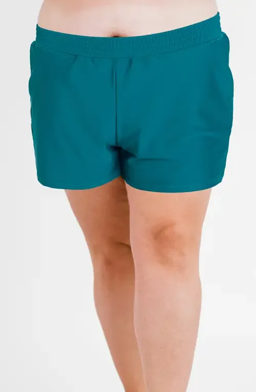 Classic Fit Swim Shorts with Panty by Calypsa