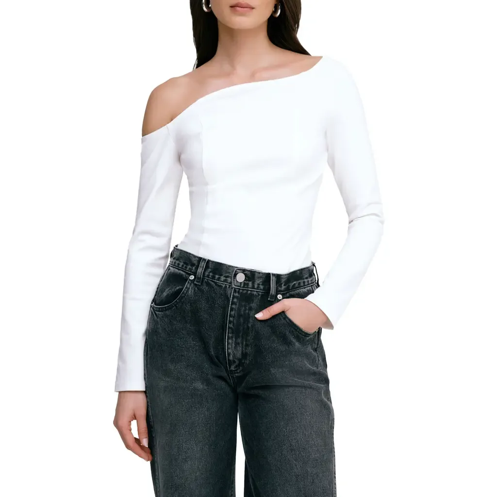 Sylvan One-Shoulder Top by Marcella