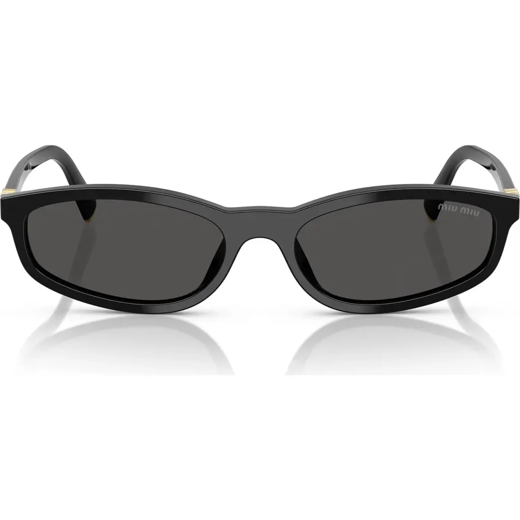 54mm Irregular Sunglasses by Miu Miu
