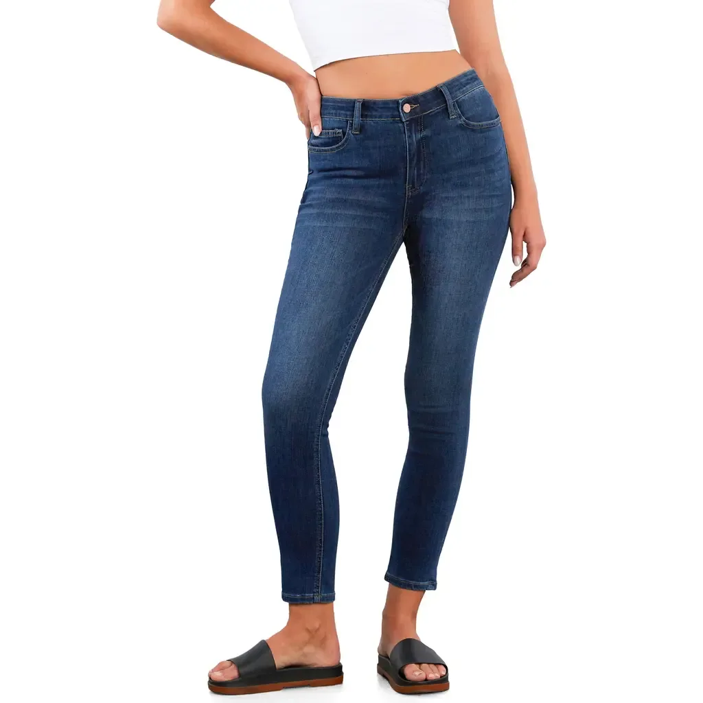 Brilliant Ankle Skinny Jeans by HINT OF BLU