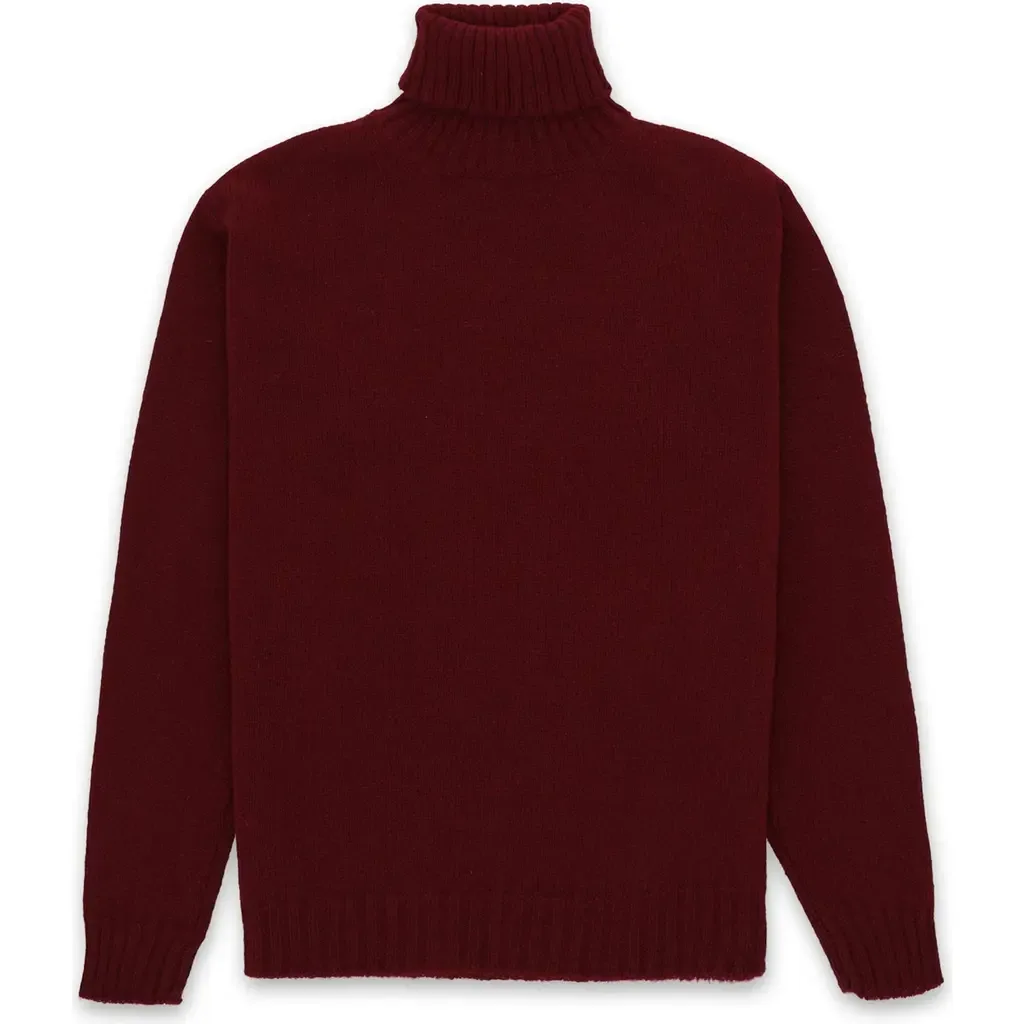 Wool Turtleneck Sweater by Fortela