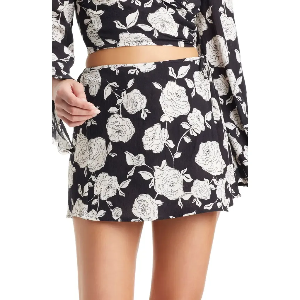 Faux Wrap Cover-Up Skort by Sanctuary