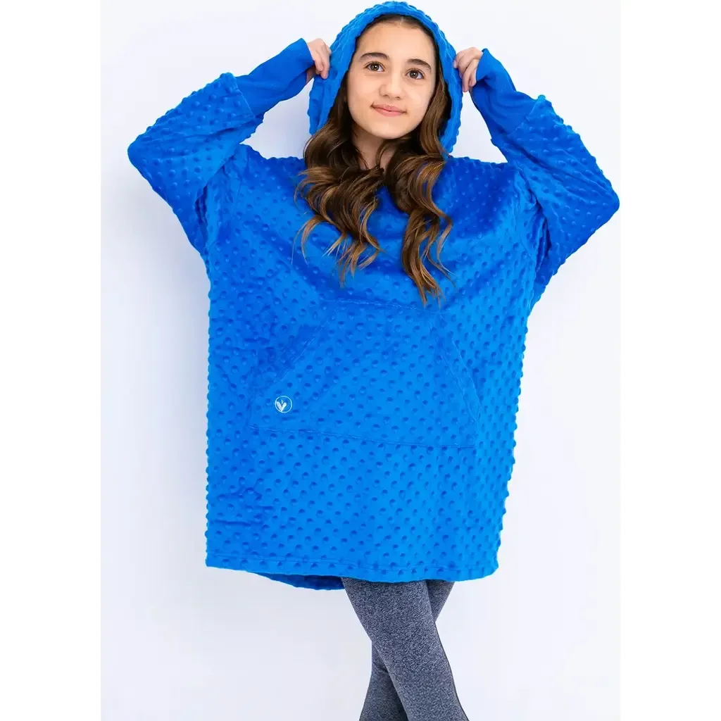 Minky Bubble Oversized Hoodie by Limeapple
