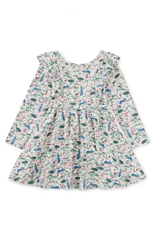 Ruffle Shoulder Ballet Dress by Tea Collection