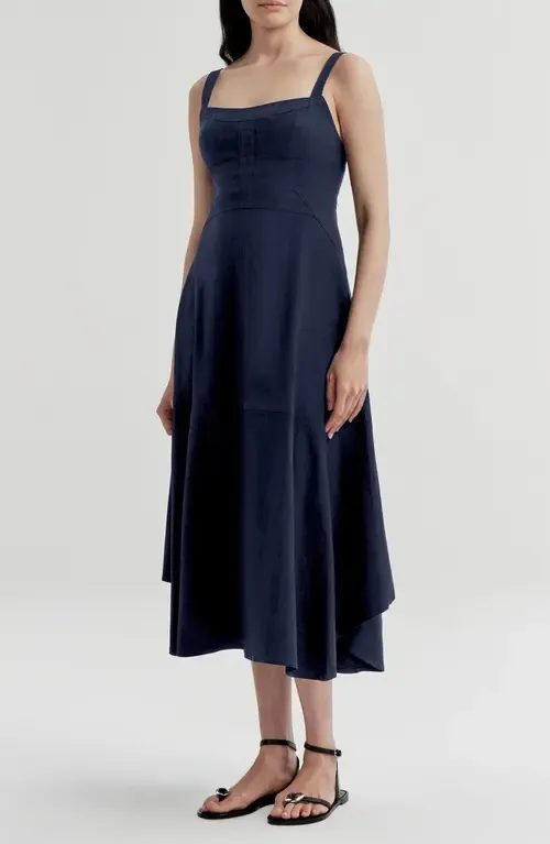 Harlow Linen Blend Dress