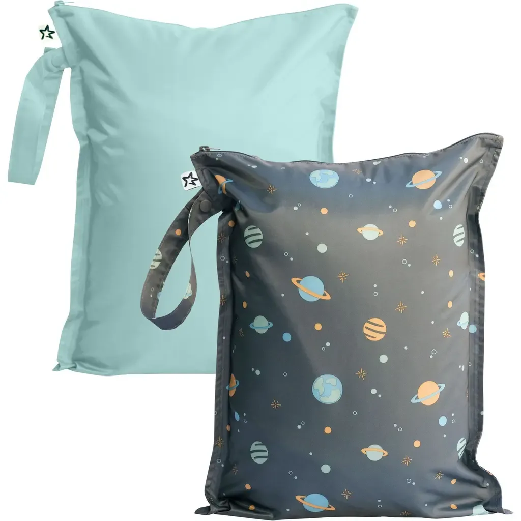 Mess-Proof Waterproof Washable Wet Bags - Solids by Tiny Twinkle