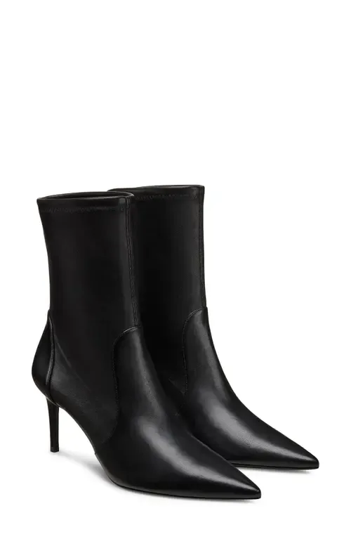 Stuart Pointed Toe Bootie by Stuart Weitzman