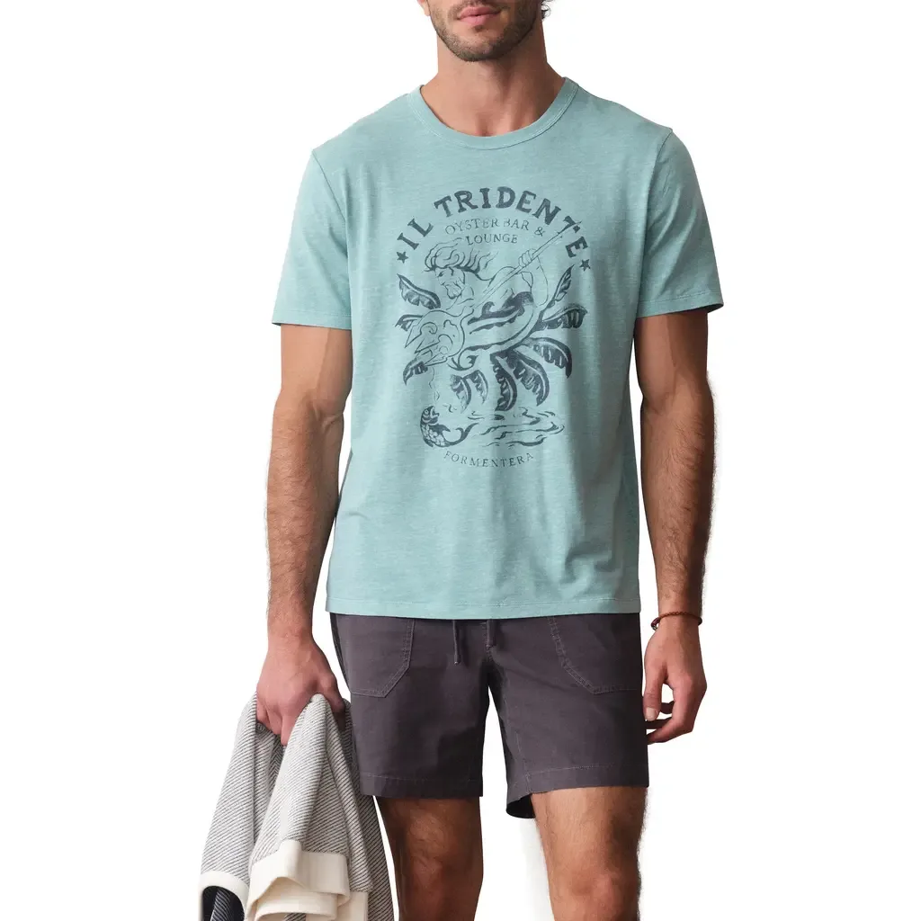 Hemp & Cotton Graphic T-Shirt by Marine Layer