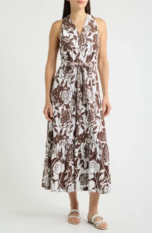 Wisteria Tie Waist Sleeveless Maxi Dress by Lilly Pulitzer®