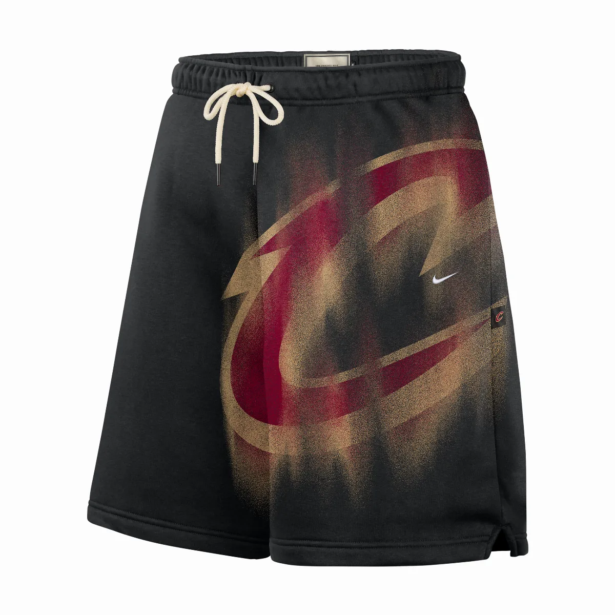 Cleveland Cavaliers Standard Issue Fleece Basketball Shorts by Nike