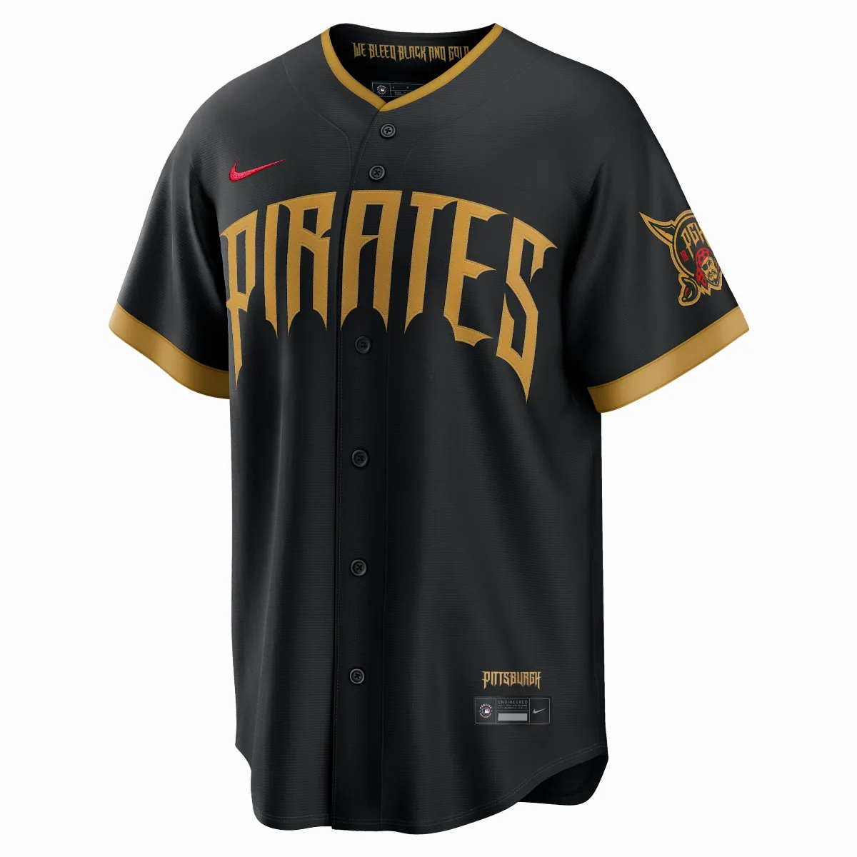 Pittsburgh Pirates City Connect MLB Stadium Jersey by Nike
