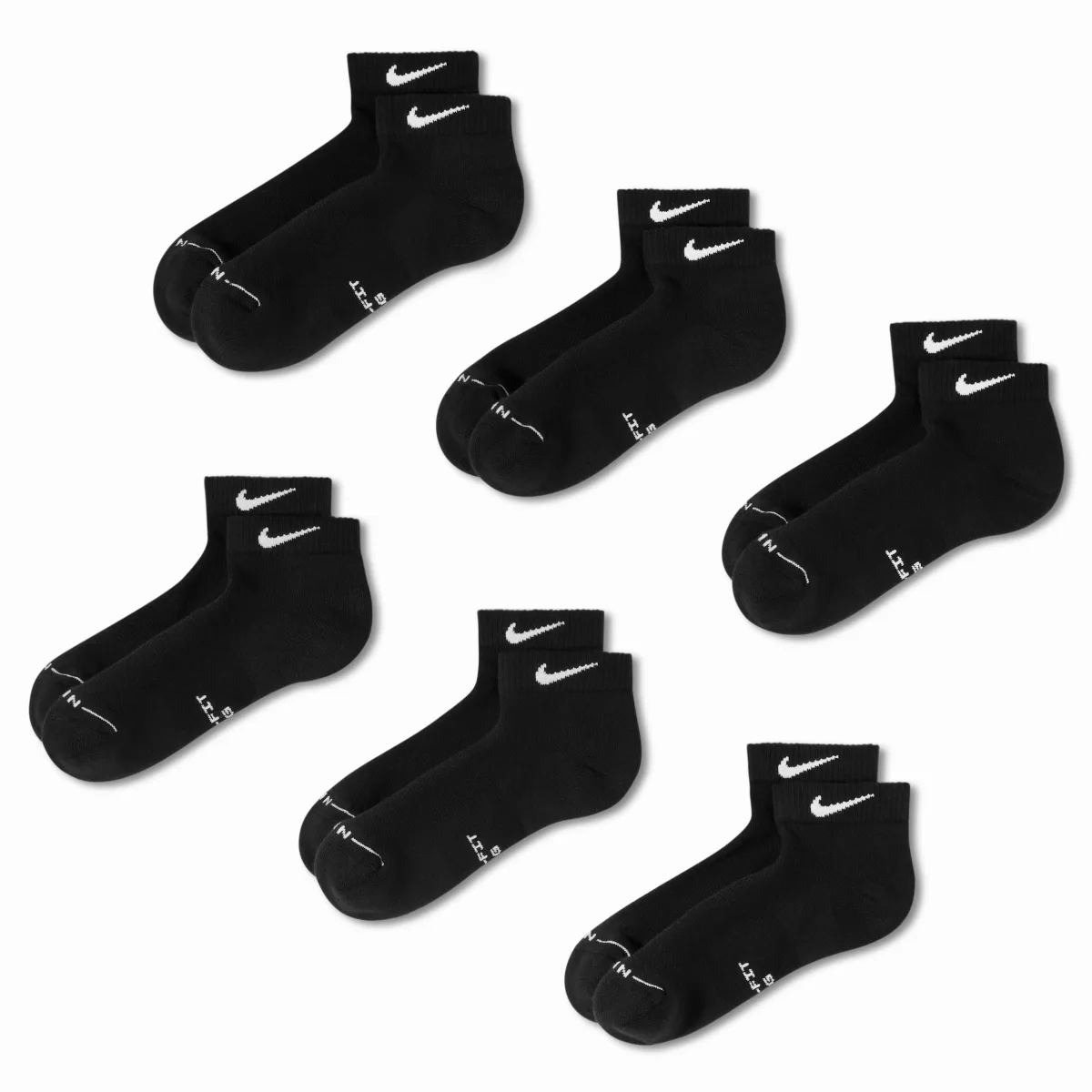 Everyday Elevated Low Socks (6 Pairs) by Nike