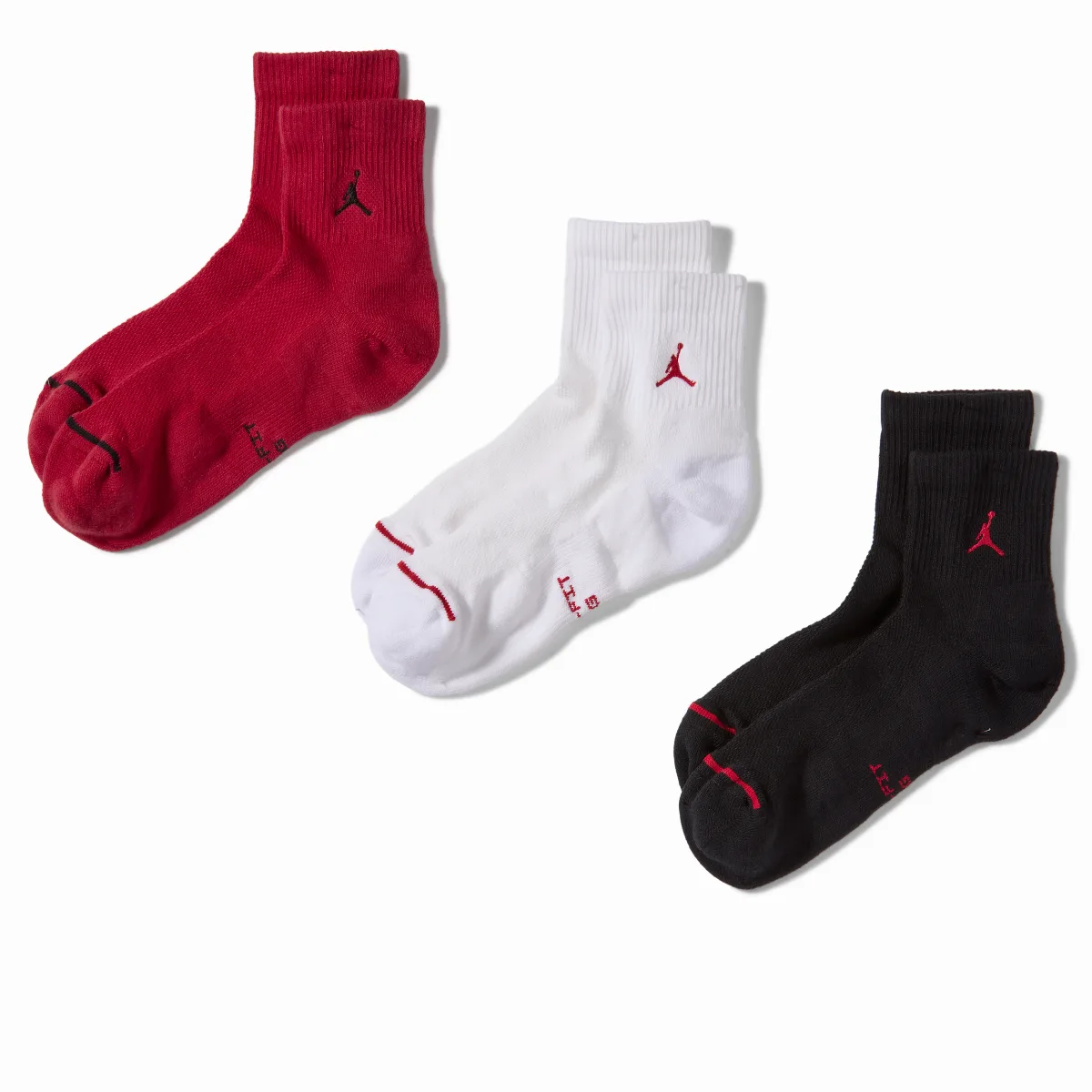 Everyday Elevated Ankle Socks (3 Pairs) by Jordan