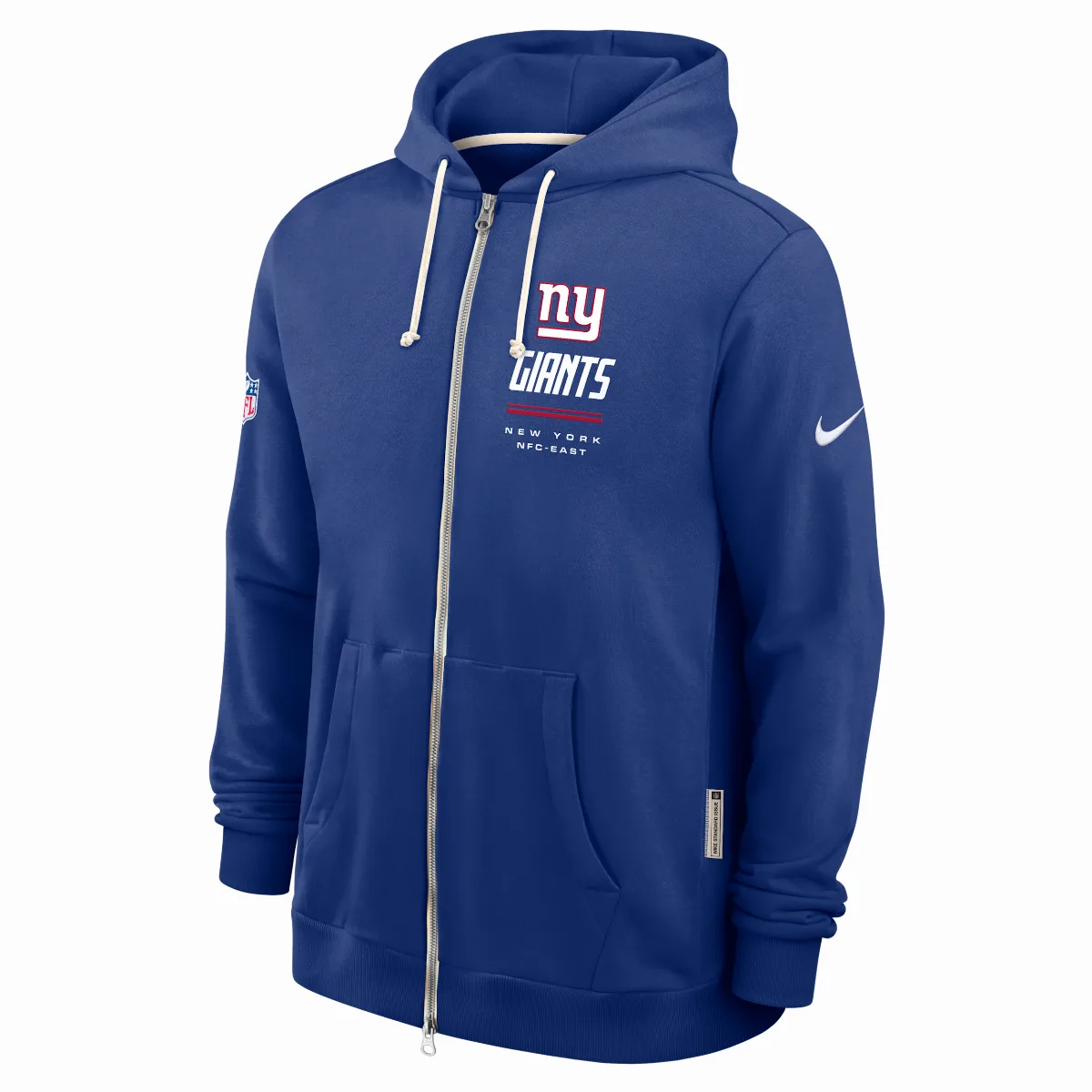 New York Giants Sideline Standard Issue Dri-FIT NFL Full-Zip Hoodie by Nike
